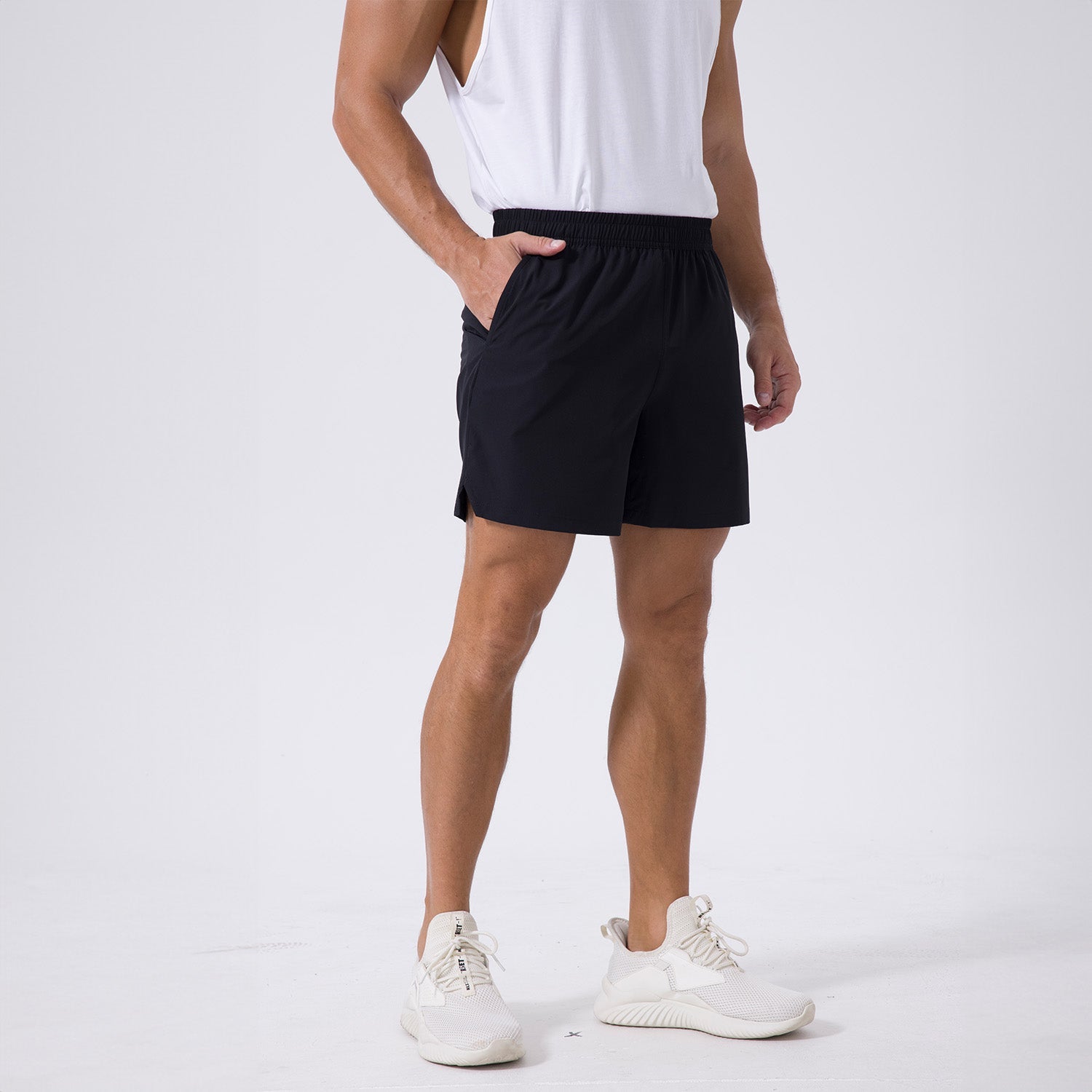 Active Gear | Men's Running Shorts with Quick-Dry Fabric & 3 Pockets | Lightweight Workout Shorts for Comfort and Performance 4
