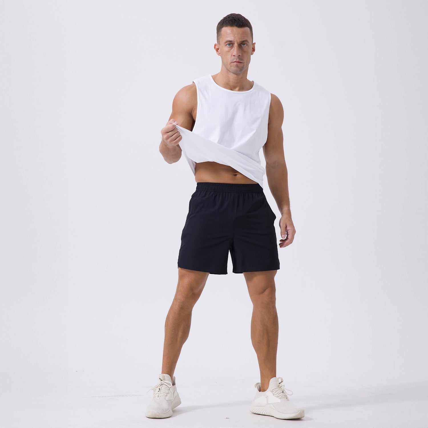 Active Gear | Men's Running Shorts with Quick-Dry Fabric & 3 Pockets | Lightweight Workout Shorts for Comfort and Performance 6