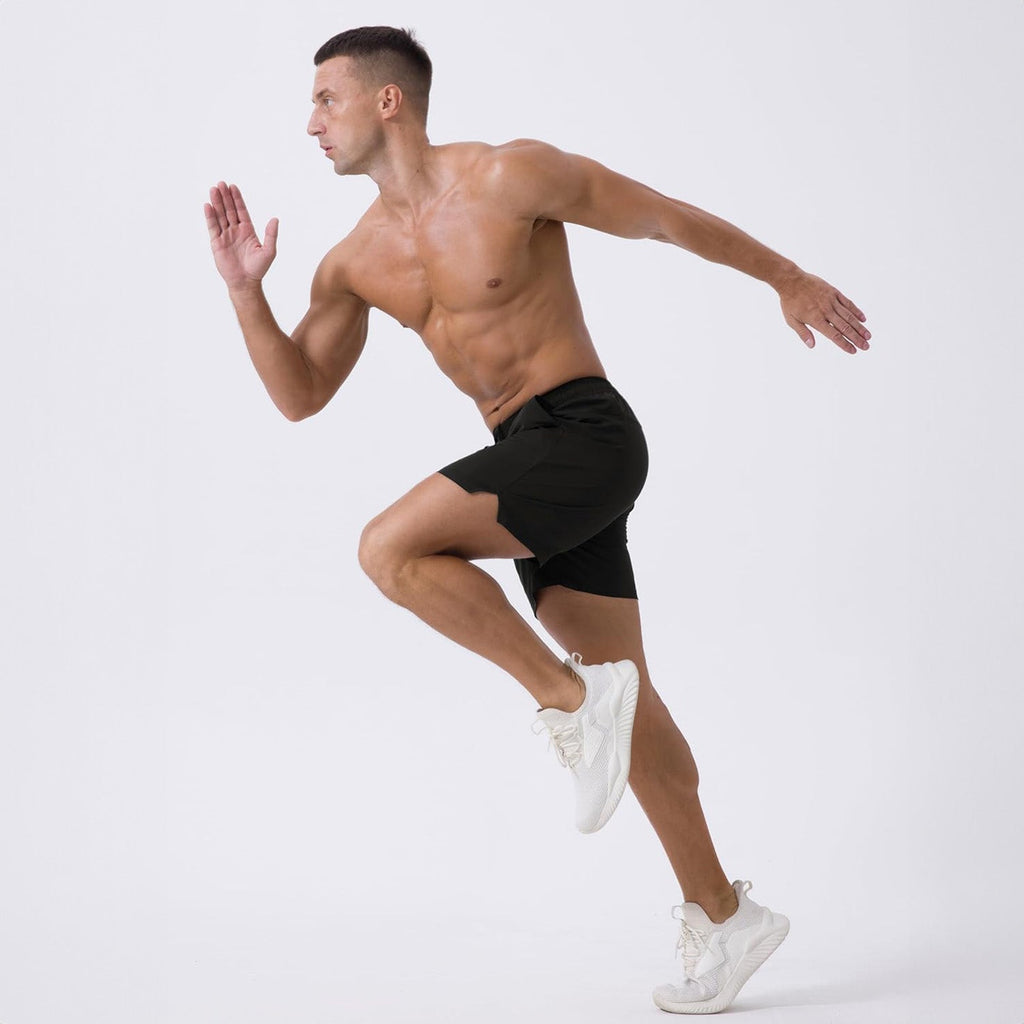 Active Gear | Men's Running Shorts with Quick-Dry Fabric & 3 Pockets | Lightweight Workout Shorts for Comfort and Performance 7