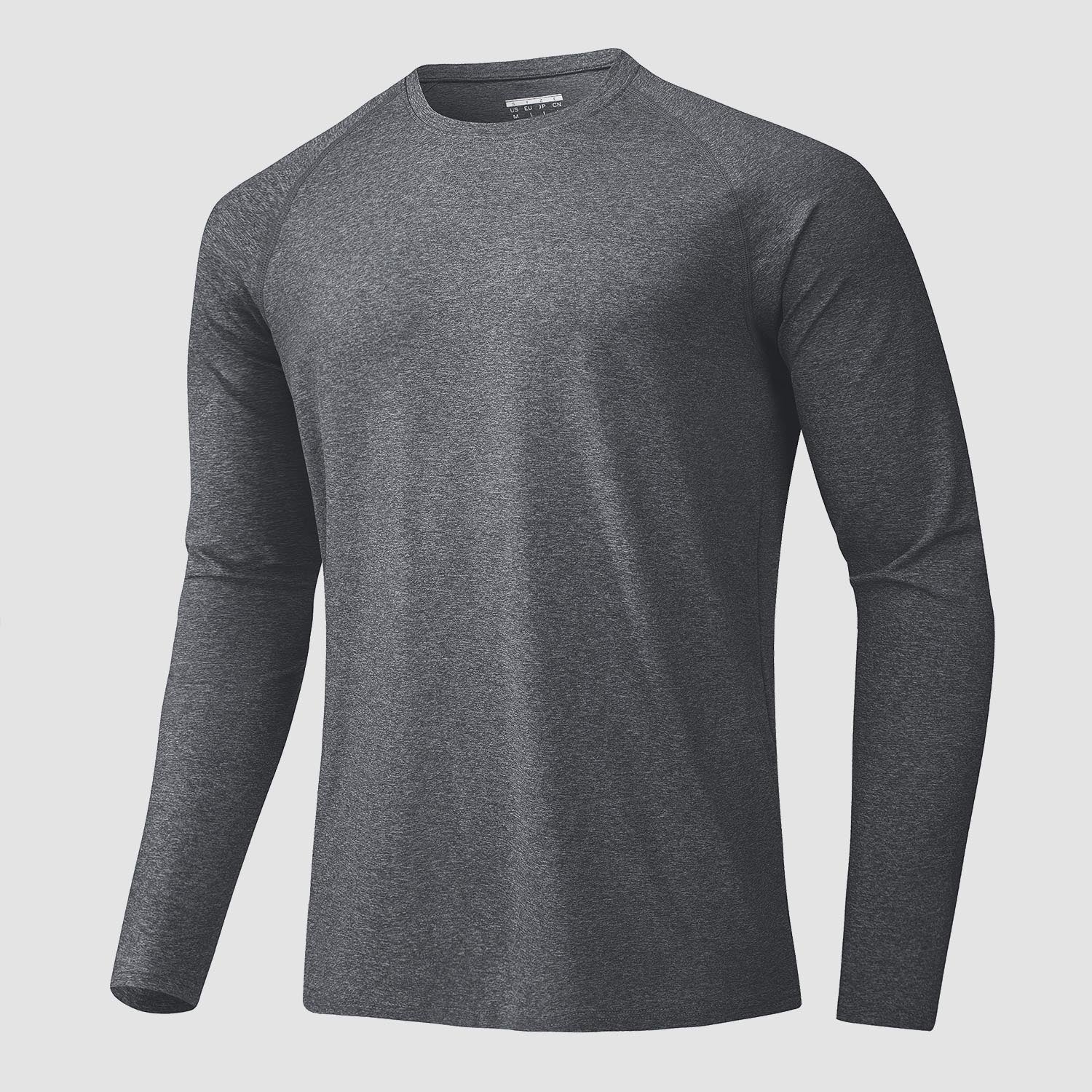 Active Wear | Men's Quick-Dry Long Sleeve T-Shirt with UPF 80+ Protection | Moisture-Wicking Fabric for Outdoor Activities 0