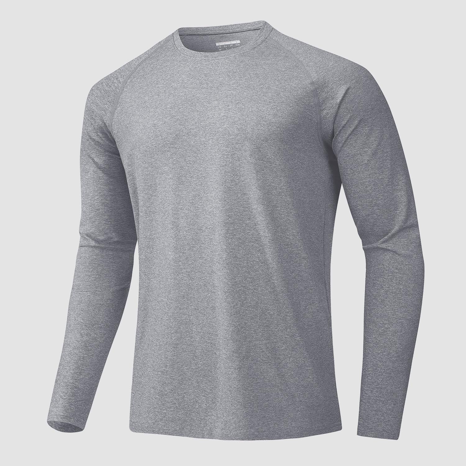 Active Wear | Men's Quick-Dry Long Sleeve T-Shirt with UPF 80+ Protection | Moisture-Wicking Fabric for Outdoor Activities 13
