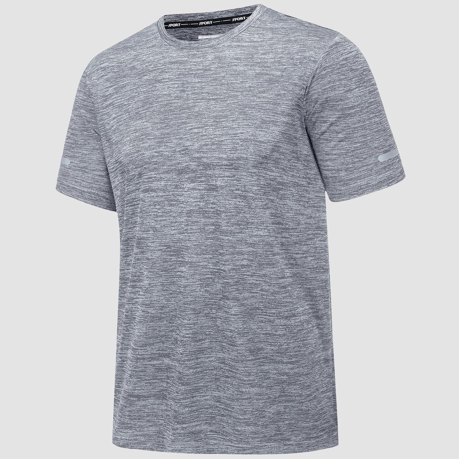 Activewear Essentials | Men's Athletic T-Shirt with Moisture-Wicking Fabric | Comfortable Fit for Workouts 11