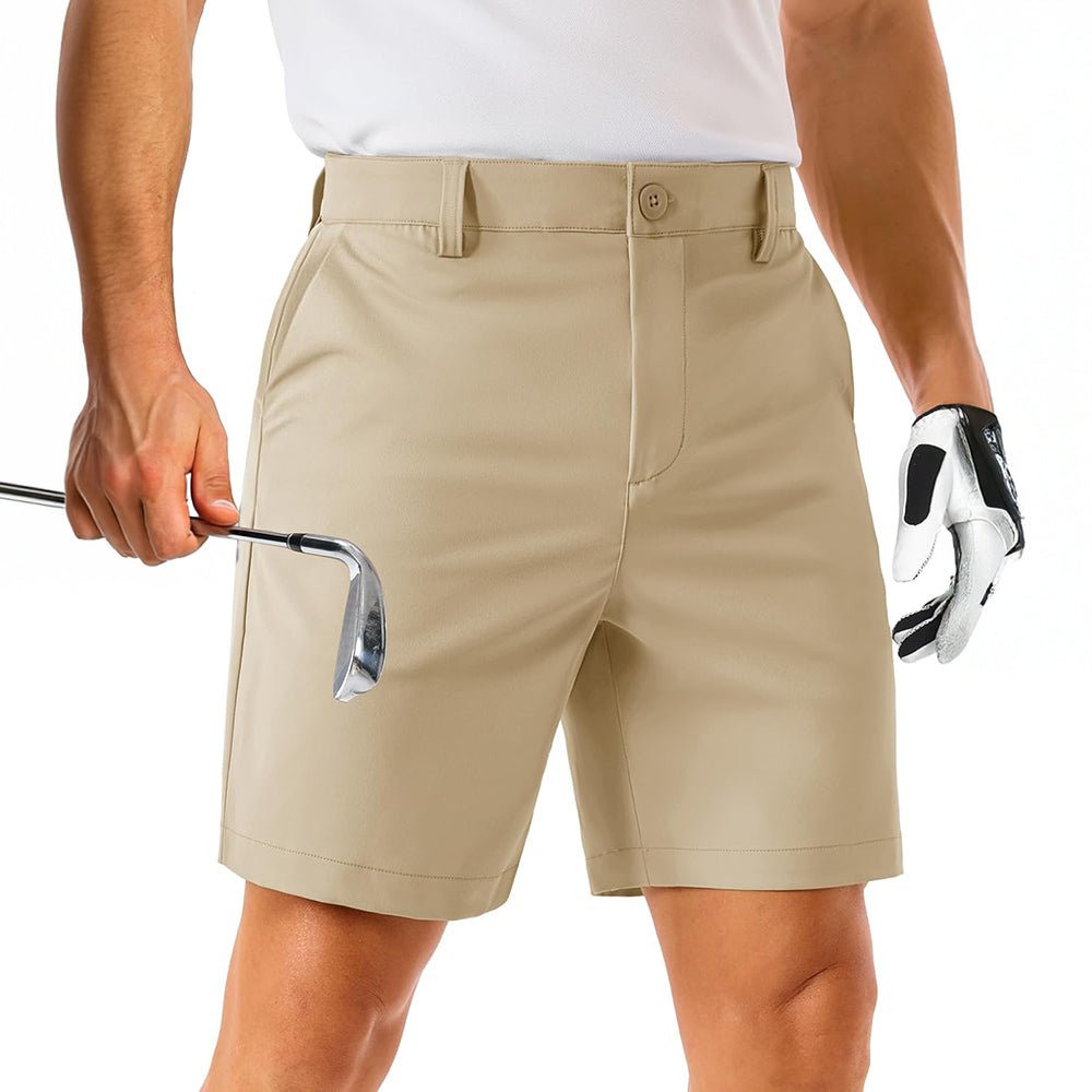 Activewear Essentials | Men's Golf Shorts with Quick-Dry Fabric & 6 Pockets | Lightweight Comfort for Versatile Activities 2
