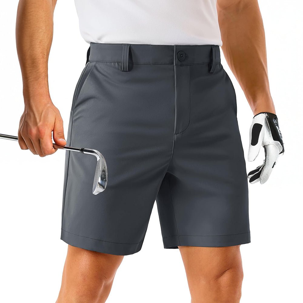 Activewear Essentials | Men's Golf Shorts with Quick-Dry Fabric & 6 Pockets | Lightweight Comfort for Versatile Activities 4
