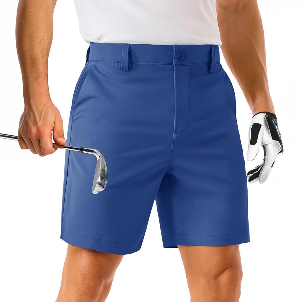 Activewear Essentials | Men's Golf Shorts with Quick-Dry Fabric & 6 Pockets | Lightweight Comfort for Versatile Activities 8