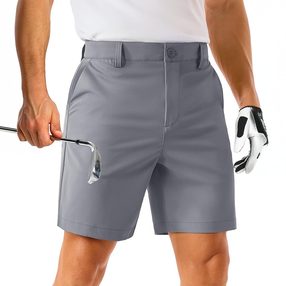 Activewear Essentials | Men's Golf Shorts with Quick-Dry Fabric & 6 Pockets | Lightweight Comfort for Versatile Activities 9