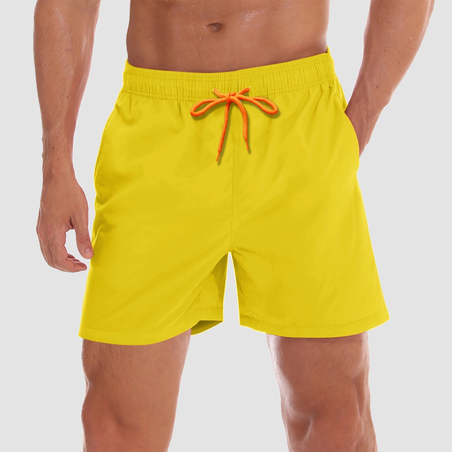 Men's Swim Trunks | Quick-Dry Nylon Fabric with Mesh Lining | Lightweight Comfort for Summer Activities 10