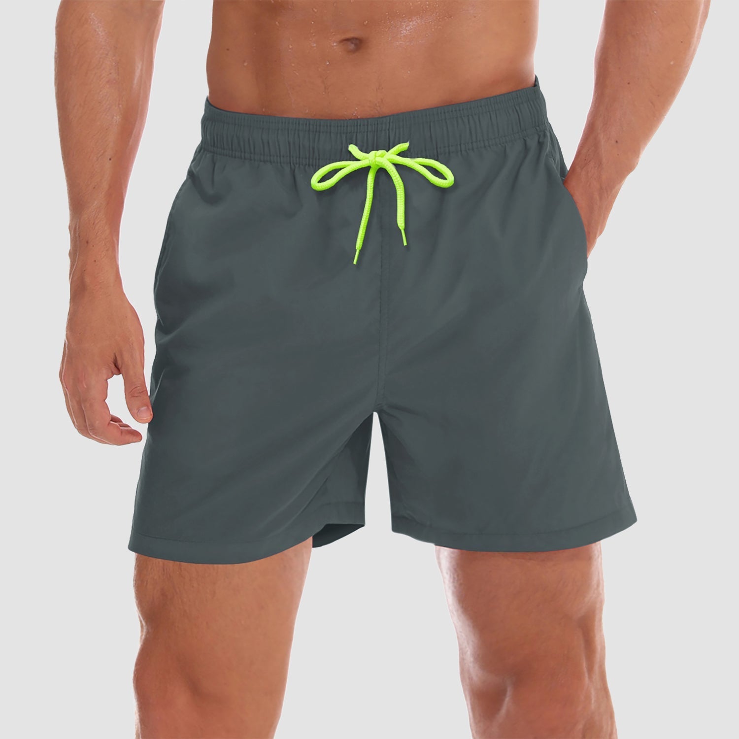 Men's Swim Trunks | Quick-Dry Nylon Fabric with Mesh Lining | Lightweight Comfort for Summer Activities 16