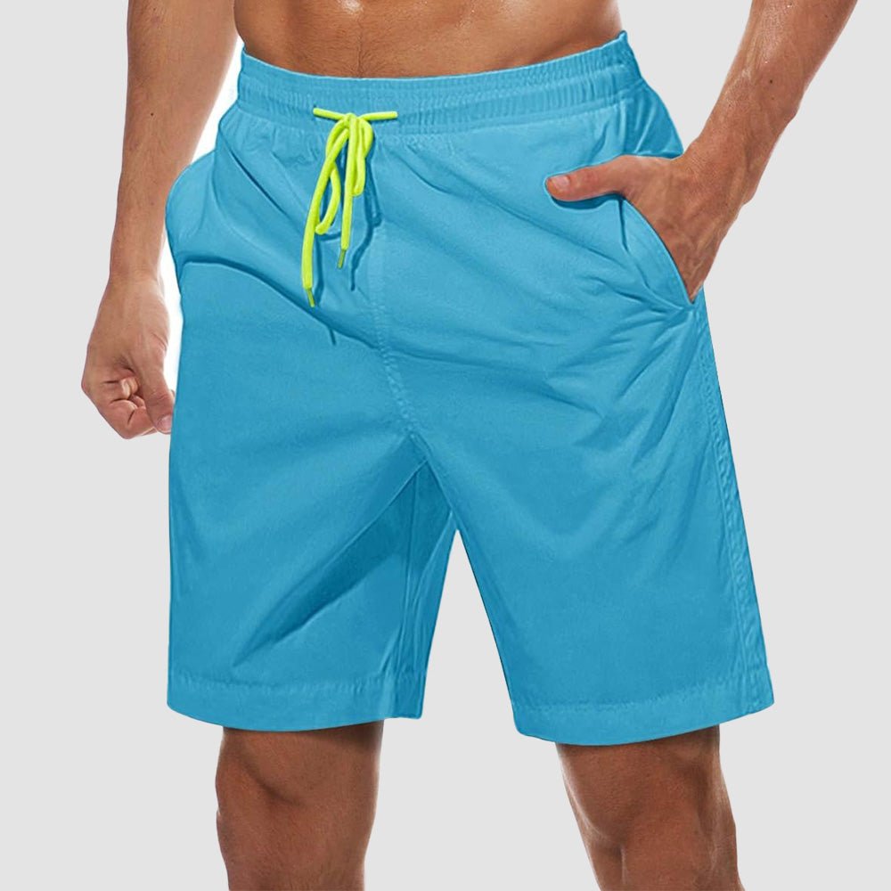 Men's Swim Trunks | Quick-Dry Nylon Fabric with Mesh Lining | Lightweight Comfort for Summer Activities 3
