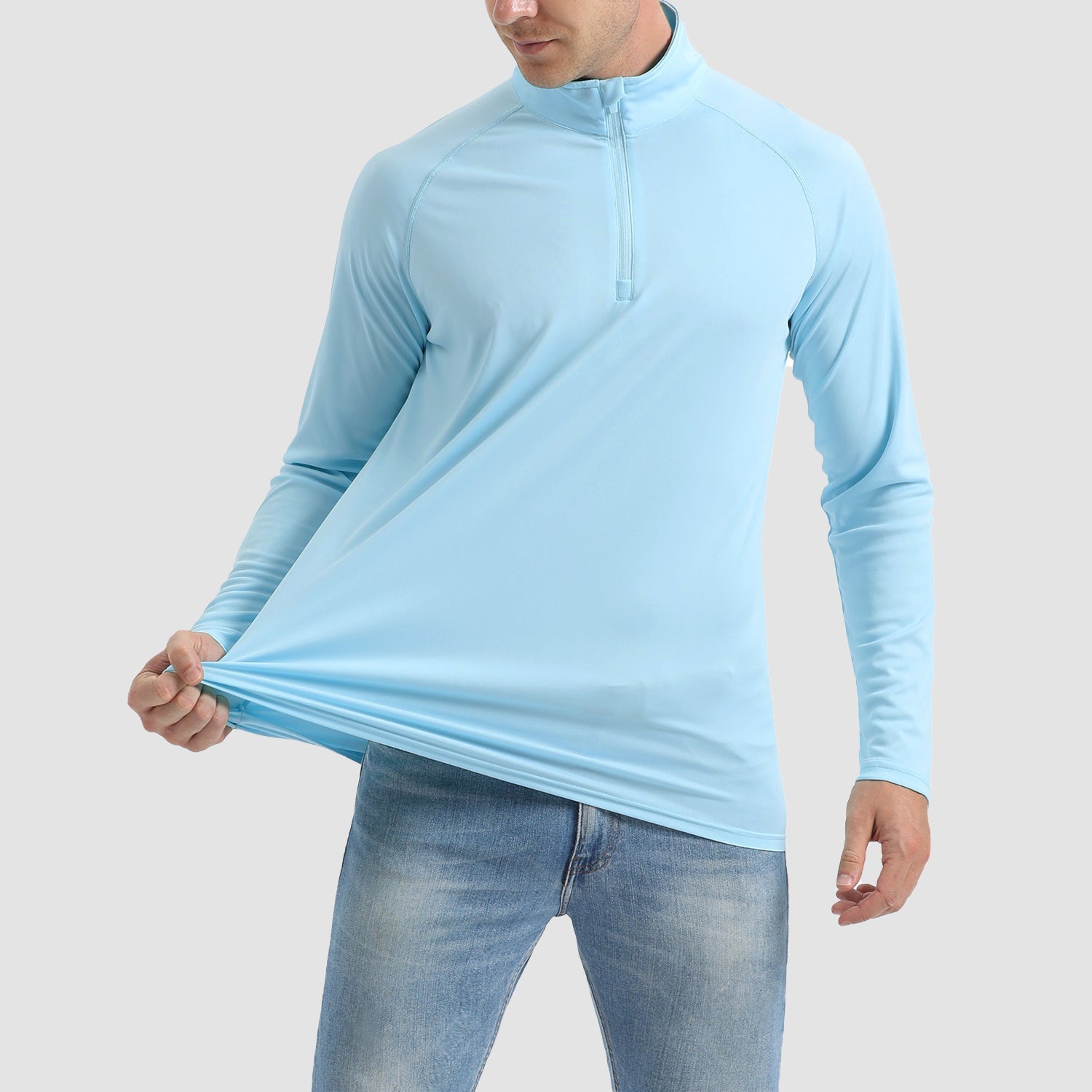 Outdoor Essentials | Men's Long Sleeve Sun Shirt with UPF 50+ Protection | Moisture-Wicking Fabric for Ultimate Comfort 2